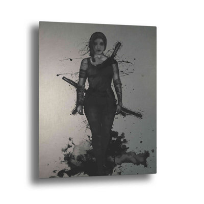 Onna Bugeisha by Nicklas Gustafsson, on Brushed Aluminum