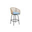 Fauteuil de jardin robuste à haut dossier 250LBS, chaise pliante portative avec porte-gobelet-1199081986