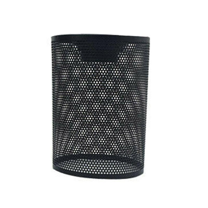 14cm H Metal Drum Lamp Shade ( Uno ) in Black