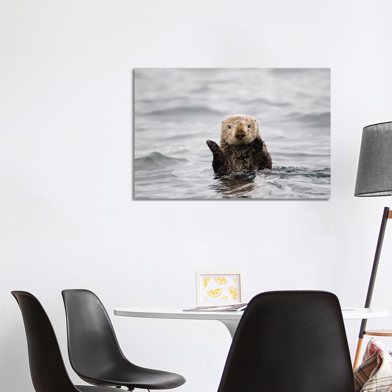 Sea Otter, Katmai, Alaska by Jaymi Heimbuch - Wrapped Canvas Print, 101.6 cm H x 66.04 cm W x 1.91 cm D