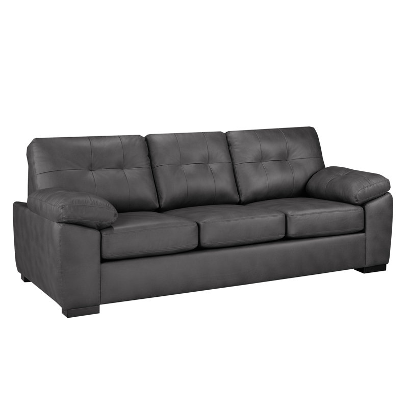 Canapé Baynes, Gris anthracite, H 38 po x l 87 po x P 38 po, 3