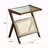 Rattan Small Coffee Table with Storage