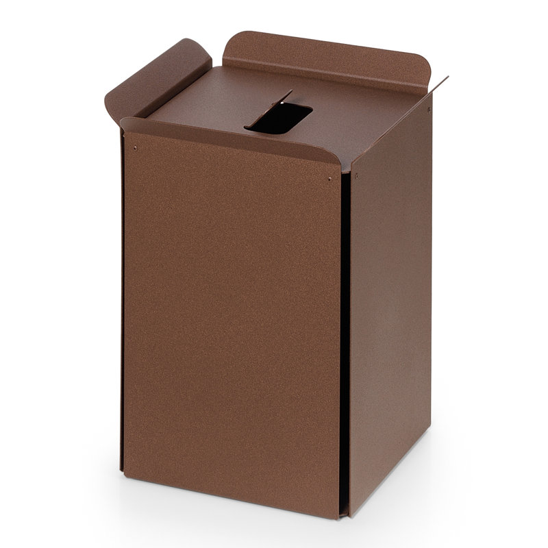 Bandoni 8.2 Gallons Kitchen Trash Can, Rust