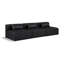 Canapé modulaire en similicuir 3 pièces Ivion-94884218