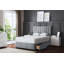  Upholstered Panel Divan Bed with Headboard-6431170-6431173