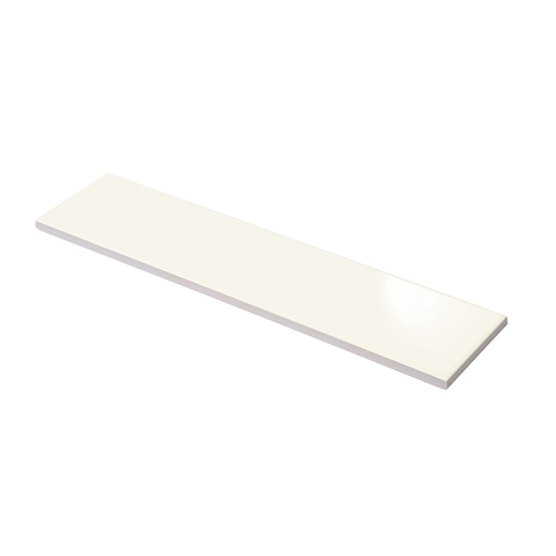 Urban Domain 3'' W x 12'' L Ceramic Subway Singular Tile, Cream