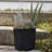Tuxton Geometric Plastic Indoor/Outdoor Planter-98807274-98807278