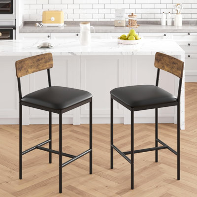 Faux Leather Lounge Chair