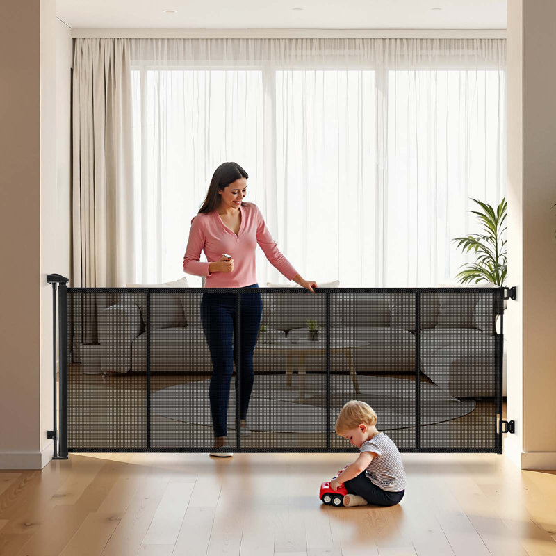 Fiberglass Pet Gate Accessory With Door