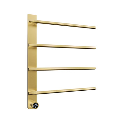 Wall Mount Electric Towel Warmer Plug in or Hardwired Towel Rack