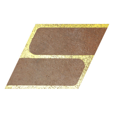 4'' W x 4.6'' L Engineered Stone Peel and Stick Mosaic Tile