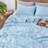 Lightweight Comforter Seersucker Summer Quilt Breathable Summer Blanket Cooling Comforter-109833608-109833613