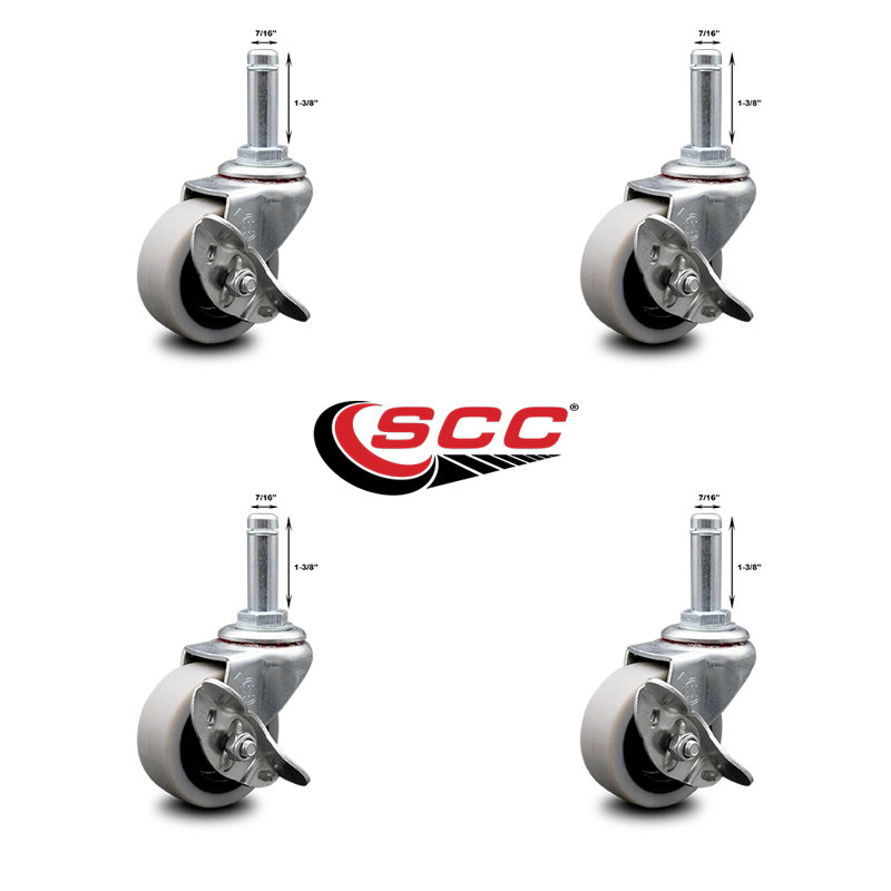 Thermoplastic and Rubber Caster