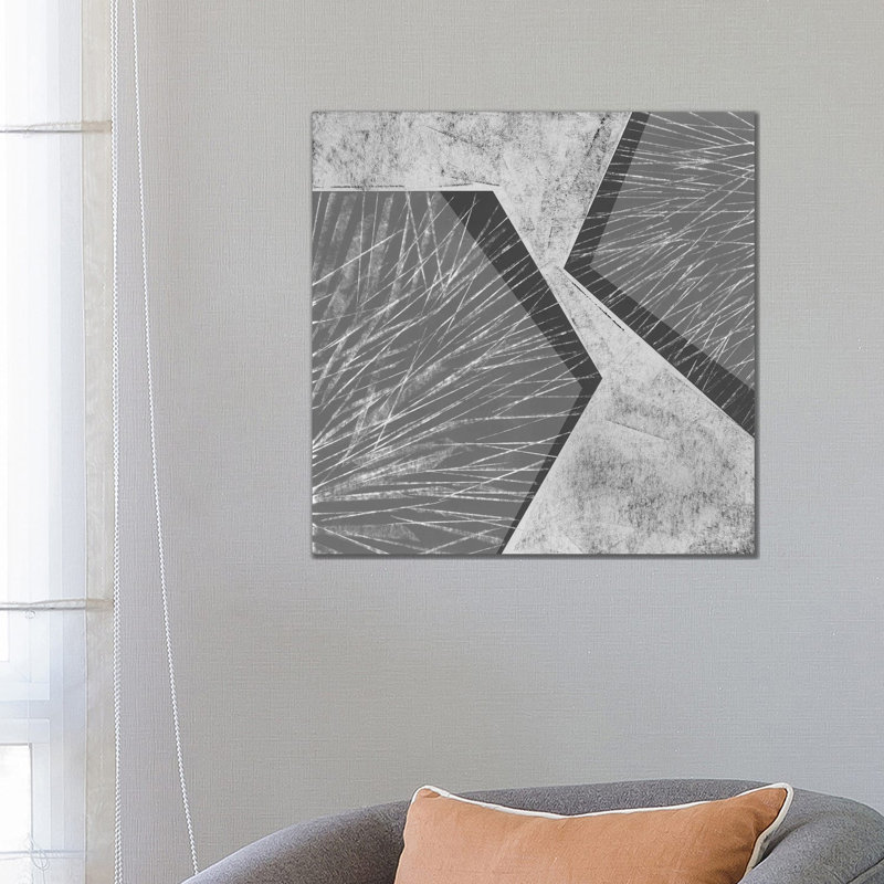 Orchestrated Geometry I by Sharon Chandler - Wrapped Canvas Print, 66.04 cm H x 66.04 cm W x 3.175 cm D