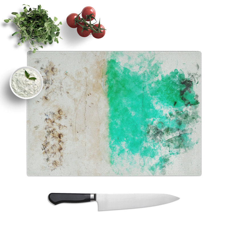 Tiki Beach in the Dominican Republic Chopping Board, 20cm W x 28.5cm L