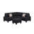 6-Piece Upholstered Sectional ,Black