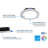 Dimmable Circle Flush Mount-50035256-50035257