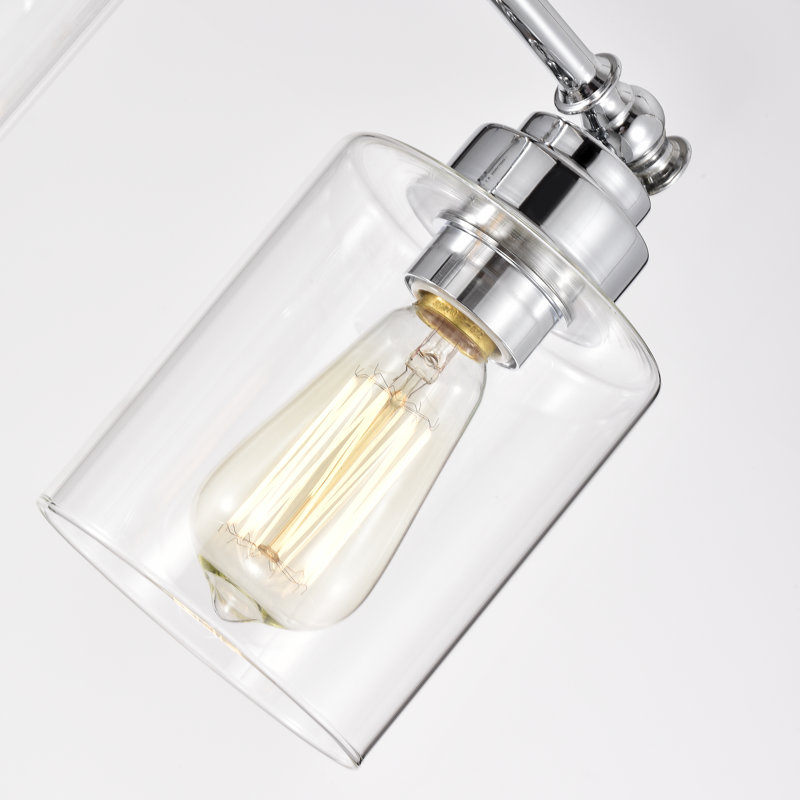 Éclairage pour salle de bain 4 lumières Dorn, Chrome, 4