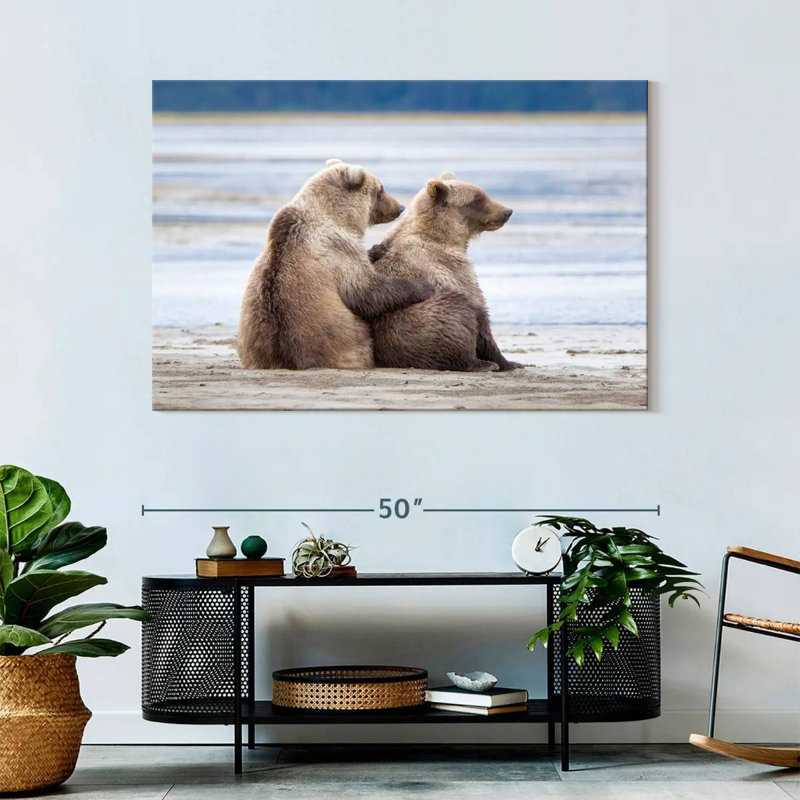 Brampt Bear Cub Siblings, 32" H x 48" W