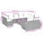 Vidaxl Garden Sofa Set