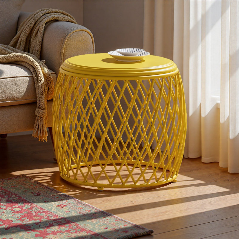 Table d'appoint 19,75, Jaune