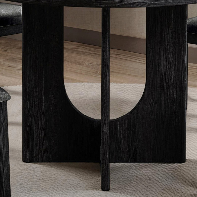 Table de salle à manger Classic Classic, Gris foncé, Gris foncé