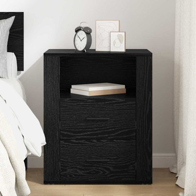 35cm W Manufactured Wood Bedside Table
