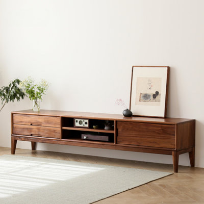 Retro Solid Wood TV Cabinet