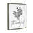Gray Floater Frame