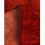 Tapis unique noué à la main Fine Vibrance - orange, 6 pi 3 po x 9 pi 7 po