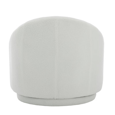 Aunna Upholstered Swivel Barrel Chair