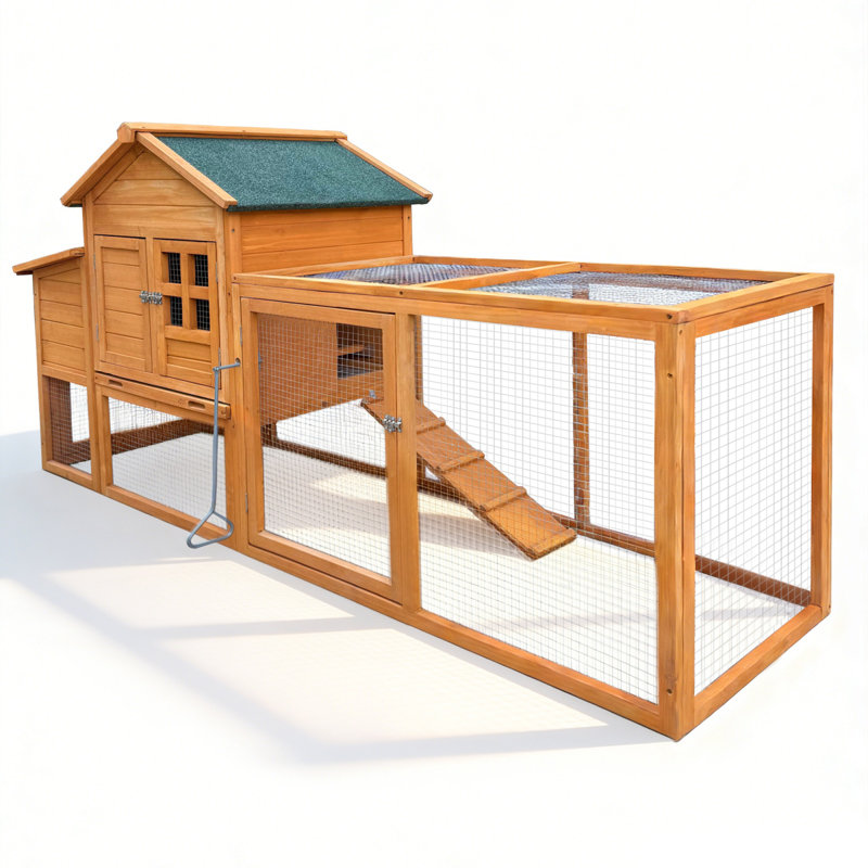 Poulailler en bois 80 "avec nichoir