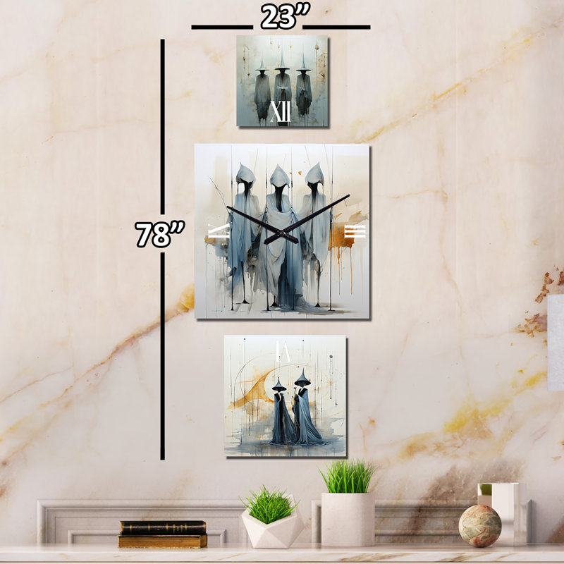 Madelief Metal Wall Clock