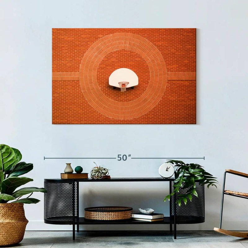 Panier de basketball en brique Sireci, H 30 po x l 45 po