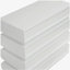 Commode 8 tiroirs pour chambre à coucher, commode blanche sans poignée, commode moderne 8 tiroirs avec rangement large-1422706675