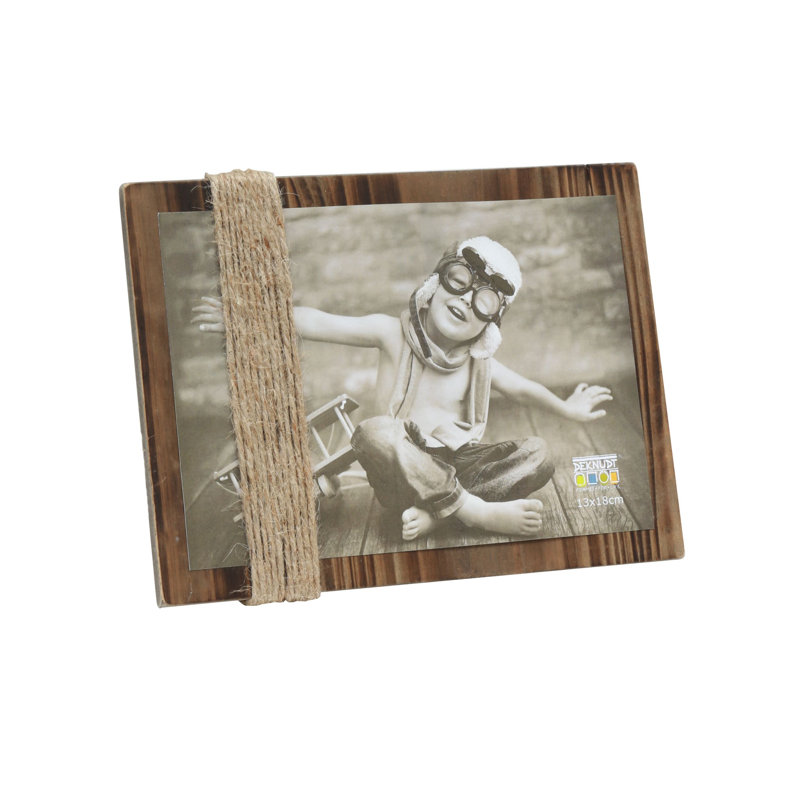 Finkel Single Picture Frame, Brown
