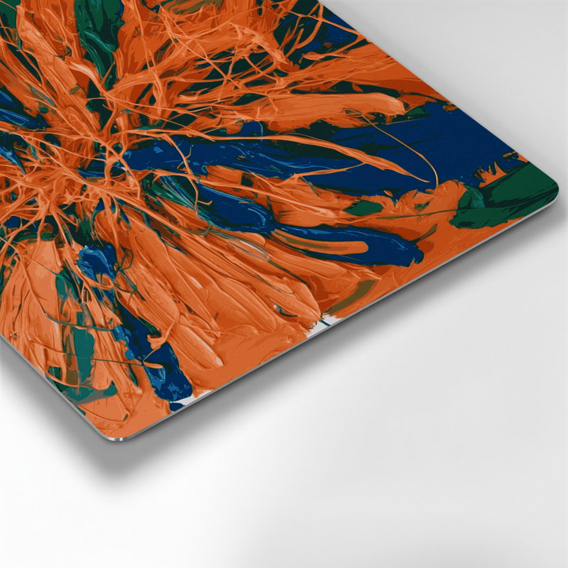 Art mural en métal Neo Expressionism 55, H 144 po x l 144 po x P 0,05 po