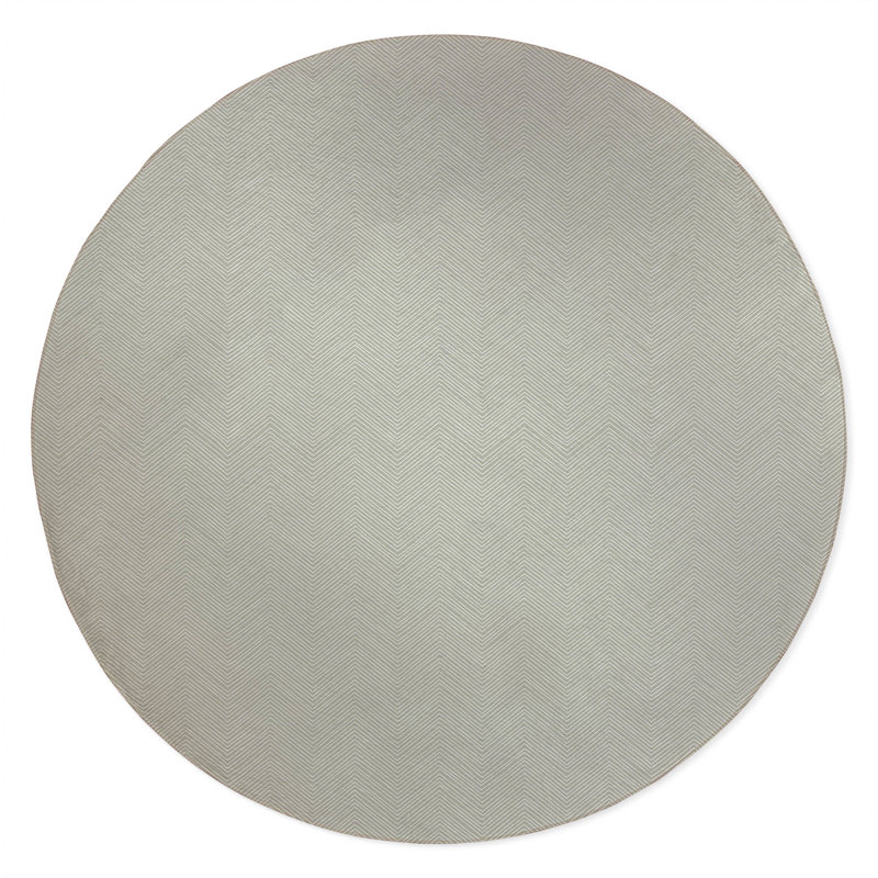 Tapis d'extérieur mince antidérapant Chevy, Rond 5 pi