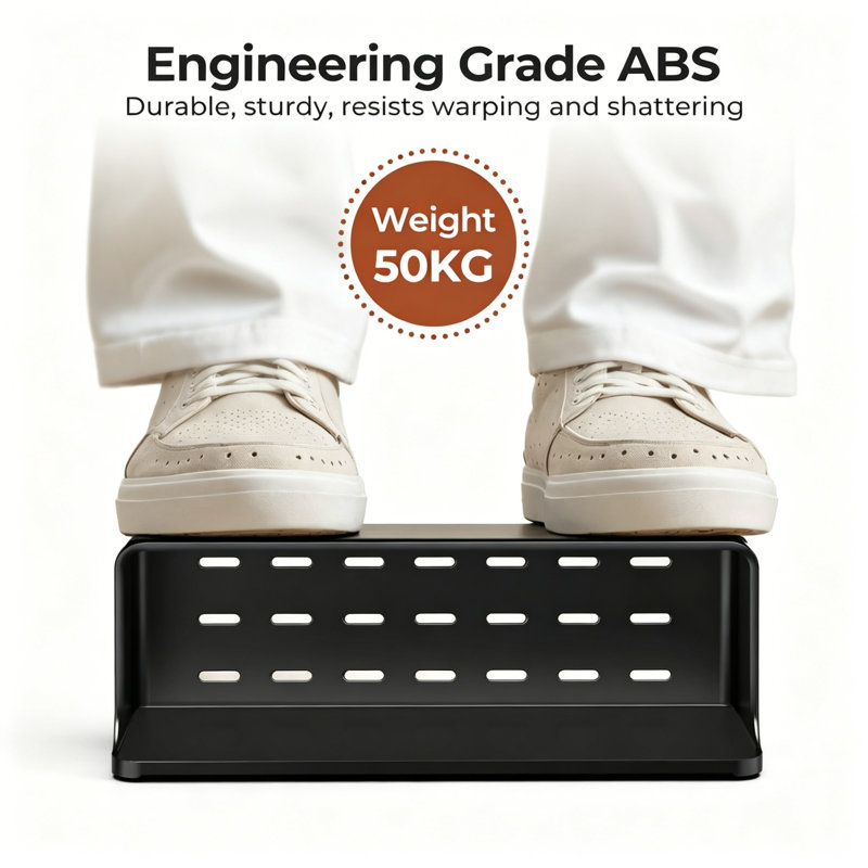 Acrylonitrile Butadiene Styrene Wall Bathroom Shelves