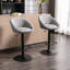 Collinsville Upholstered Adjustable Height Bar Stool-193268654