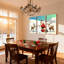 «Christmas Santa Builds Snowman With Reindeer Friends», ensemble de 3 impressions murales sur toile-559240168