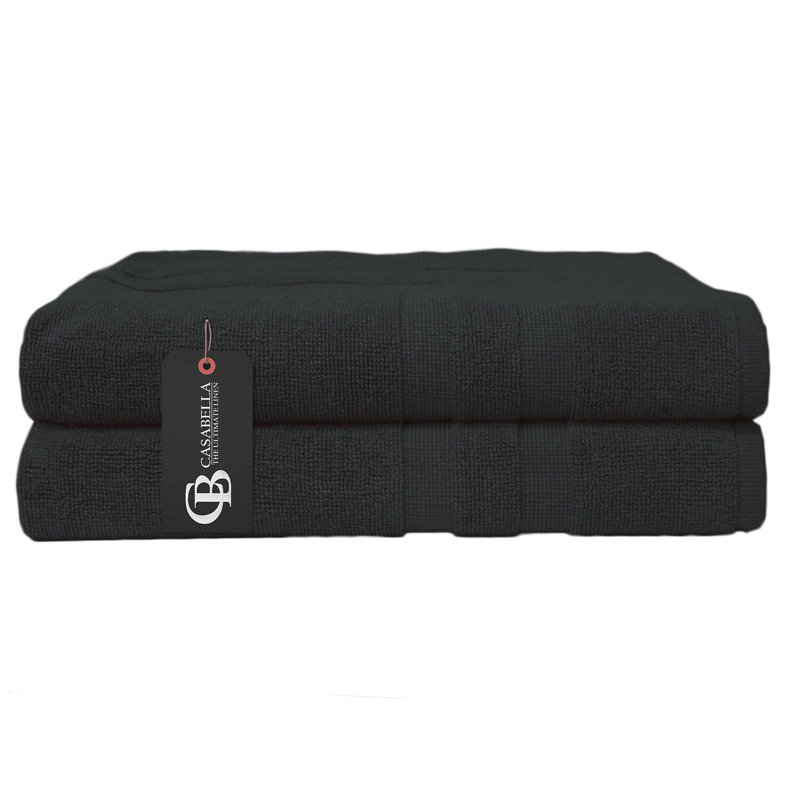 Bath Rug, Black