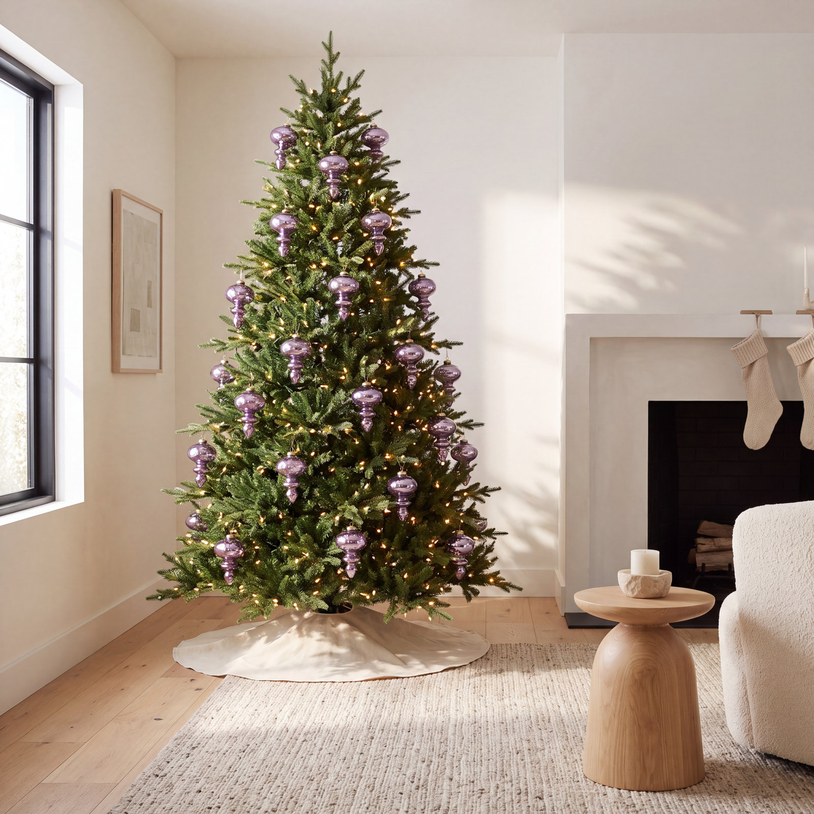 9.5'' Glass Finial Ornament