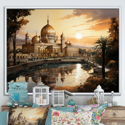 " Islam Art Golden Dome I "