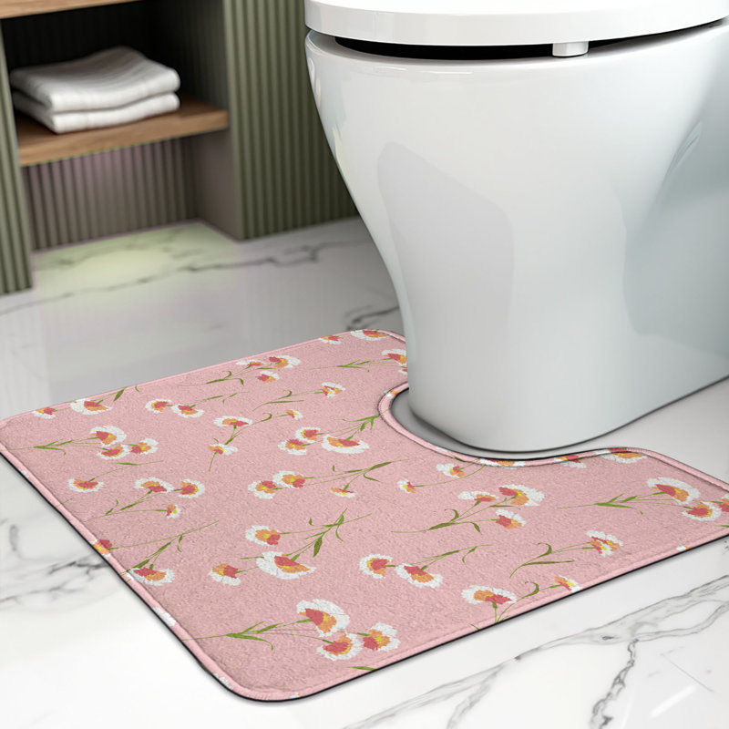 Tapis de salle de bain Floral