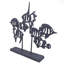 ANGEL FISH SHOAL Iron Ornament 33cm-92166231