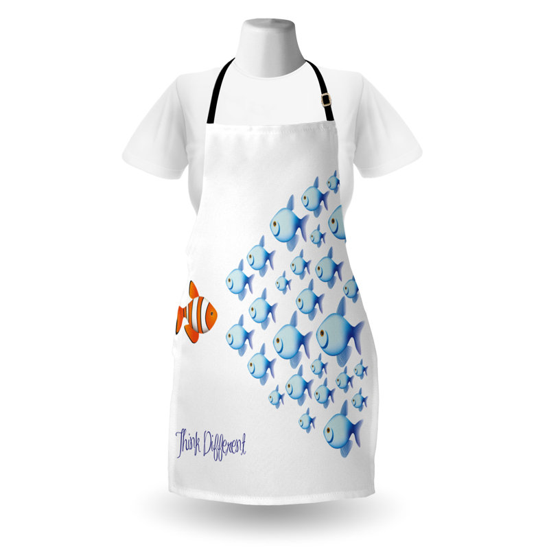 No Pattern Bib Apron