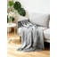 Jeté Boho pour canapé, douillette douillette en chenille tricotée, coussin décoratif léger et respirant-128774094-128774097