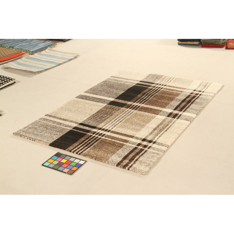 Plaid Area Rug Set, Rectangle 200 x 300cm