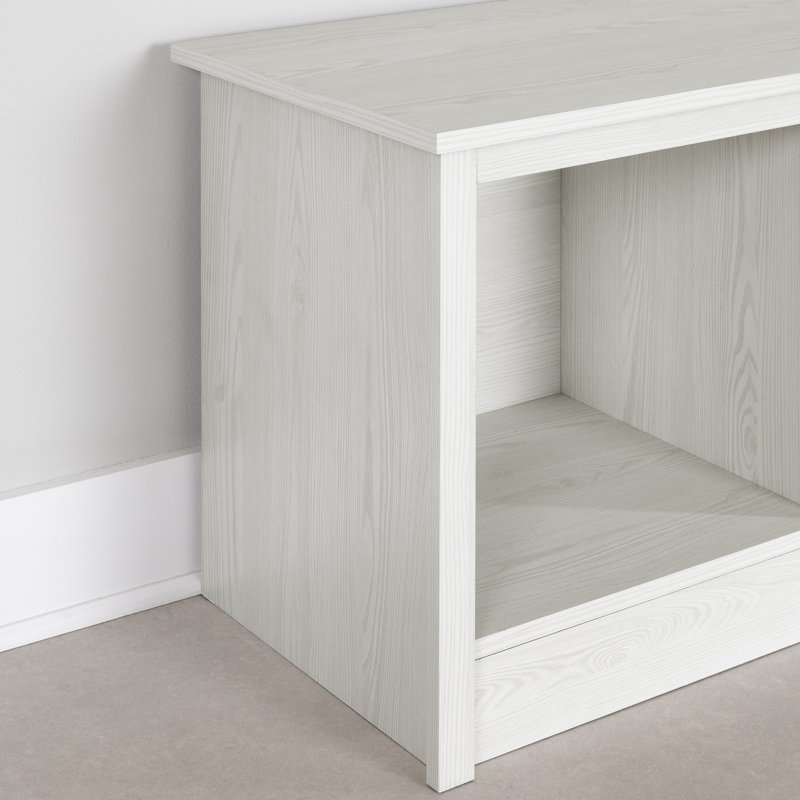 Banc de rangement Toza, Blanc